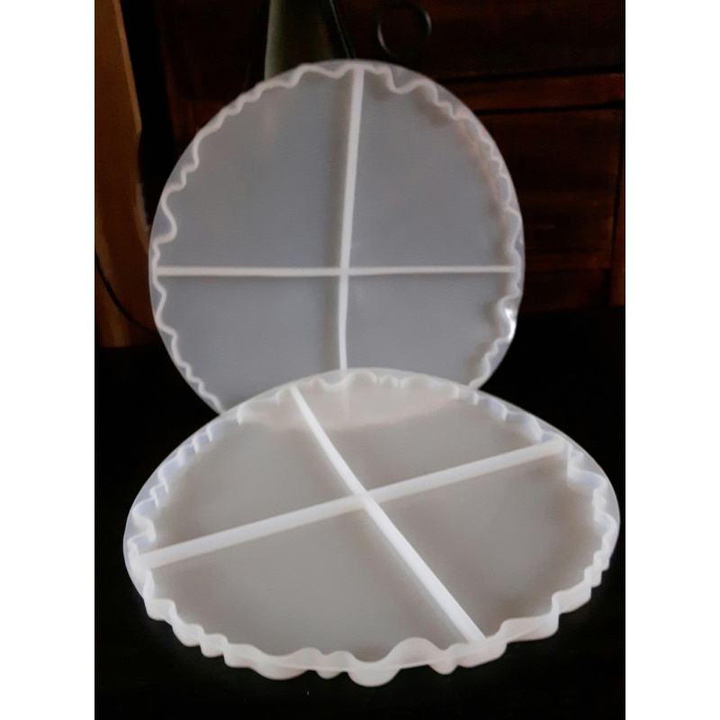 mal ronde onderzetters 4 in 1